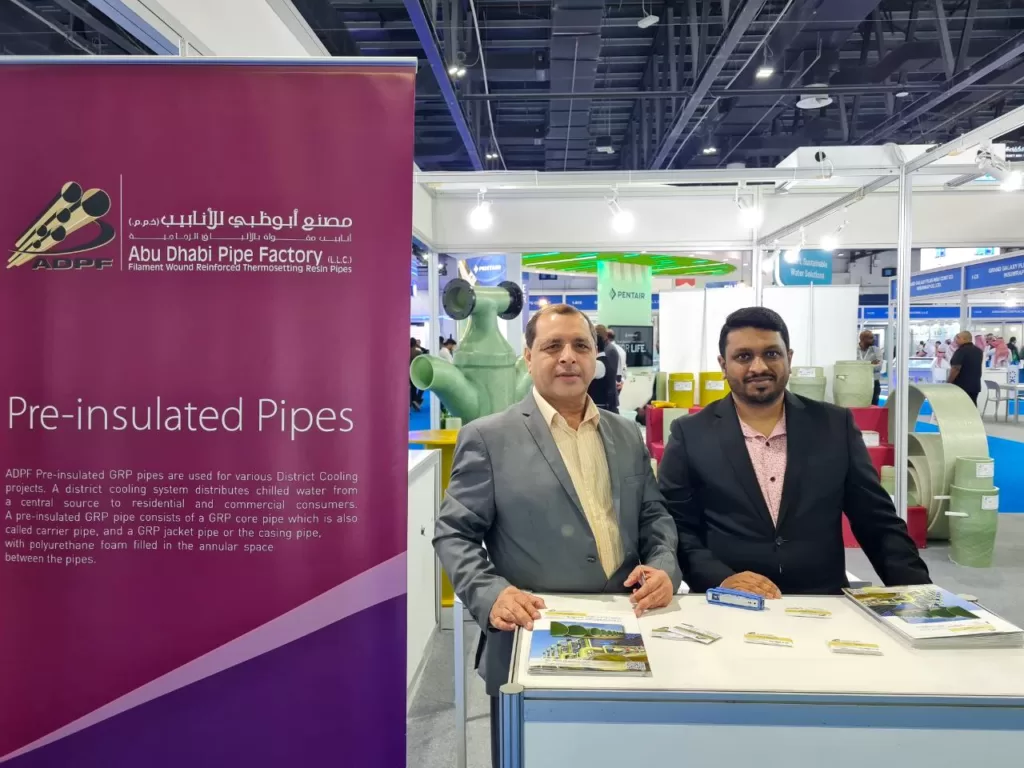 Abu Dhabi Pipe Factory Showcases Decades of Expertise in Sustainable Piping Solutions at WETEX & Dubai Solar Show