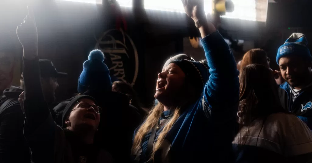 Detroit Businesses Are Loving the Lions’ Playoff Run