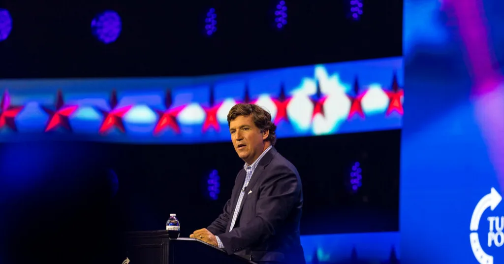 Tucker Carlson’s Putin Interview Puts Him Back on Center Stage, for Now
