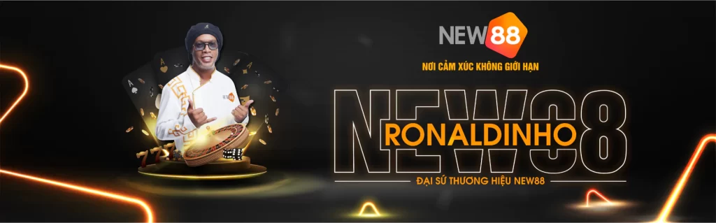 Ronaldinho & NEW88 – Experiencing an unlimited sports journey!